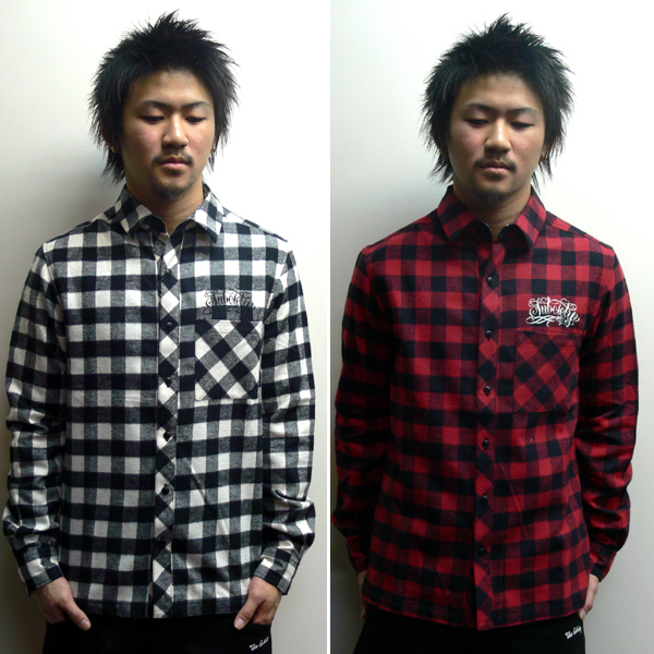 SALE/20%off?Subciety?CHECK SHIRTS L/S -EMOTION-