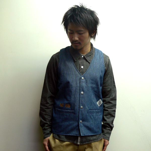 SALE/20%off?eyedy??????/HICKORY WORK VEST