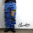 SALE/50%off?SACRIFICE????????/REPAIR DENIM PANTS