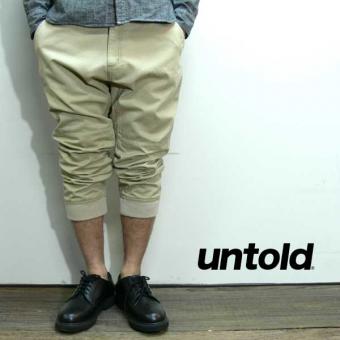 SALE/50%off?UNTOLD???????/BAGGEGE RIB PANT