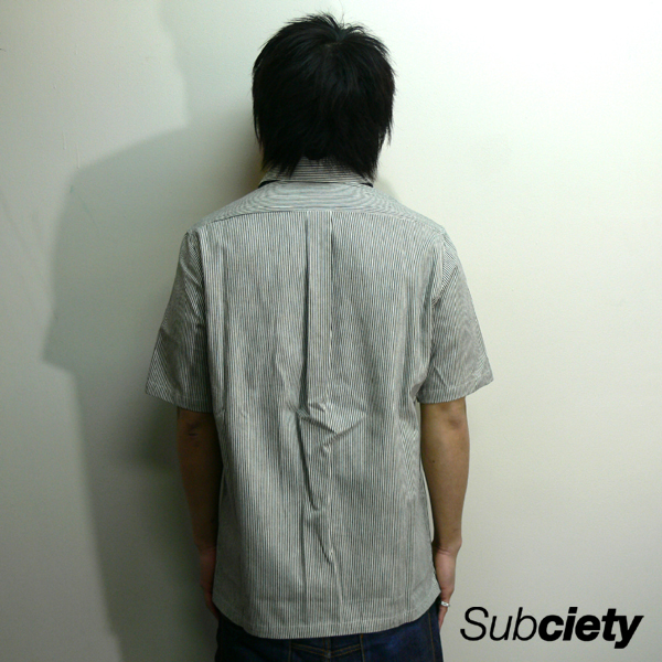 SALE/20%off?SUBCIETY?EMBLEM SHIRTS S/S