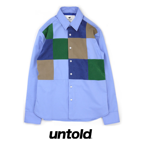 SALE/20%off?UNTOLD???????/PATCHWORK BROAD