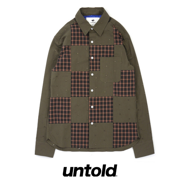 SALE/20%off?UNTOLD???????/PATCHWORK BROAD 