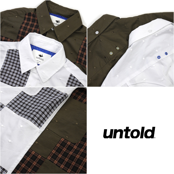 SALE/20%off?UNTOLD???????/PATCHWORK BROAD 