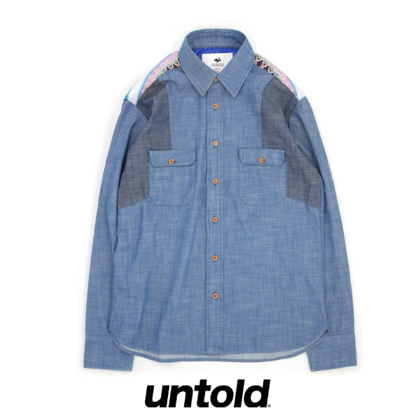 SALE/20%off?UNTOLD?LIGHT OUNCE DENIM REMIX