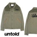 ?UNTOLD???????/TWILL WORK BLOUSON