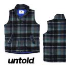 ?UNTOLD???????/VISCOSE WOOL DOWN VEST