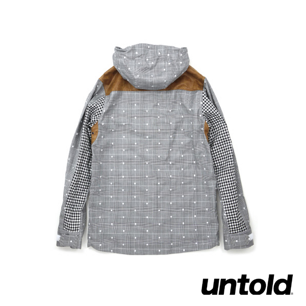 ?UNTOLD???????/ TWILL STRETCH DOT PATTERN PARKA