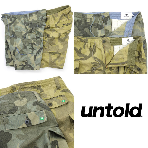 SALE/20%off?UNTOLD?SARROUEL BACKFLAP CAMO