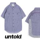 SALE/20%off?UNTOLD?SECRET MINIGINGHAM CHECK SHIRT