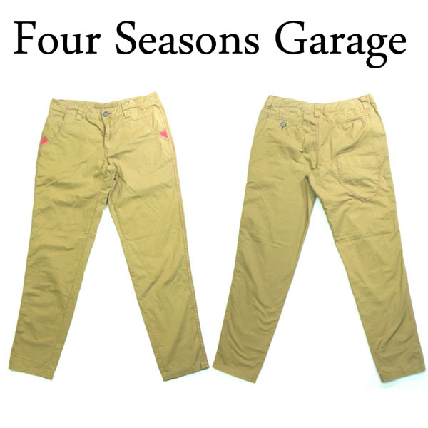 SALE/50%off?FOUR SEASONS GARAGE?TWILL PANTS