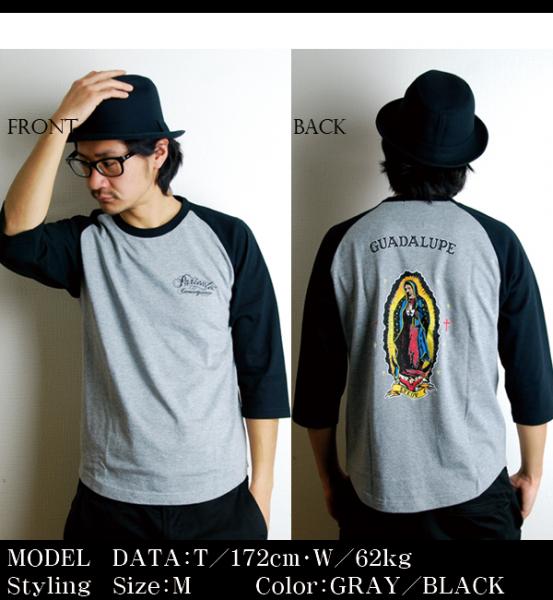 ?eyedy??????/GUADALUPE BASEBALL TEE