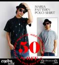 ?EYEDY??????/MARIA PATTERN POLO SHIRTS