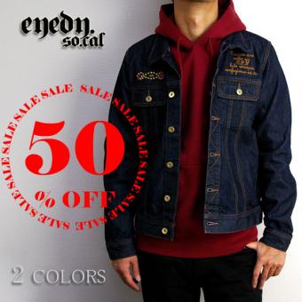 ?eyedy??????/STUDS DENIM JKT