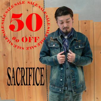 ?SACRIFICE????????/DENIM REPAIR JACKET