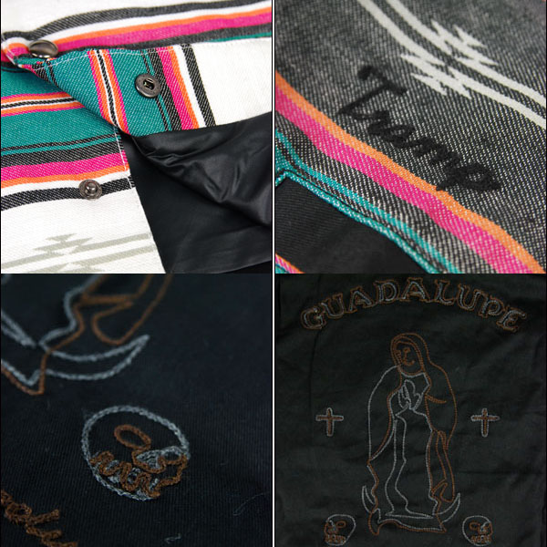 SALE/50off?EYEDY??????/SERAPE GUADALUPE VEST?