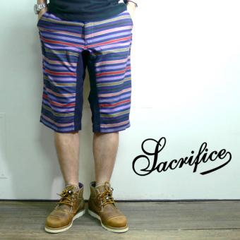 SALE/50%off?SACRIFICE????????/MULT BORDER SHORTS