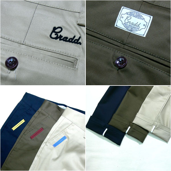 SALE/50%off?CRADD?????/SLIM CHINO PANTS