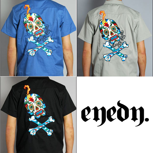 SALE/50off?EYEDY/?????CALAVERA?SHIRT?