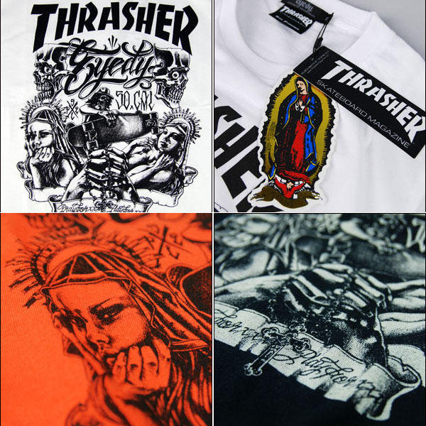 SALE/20%off?EYEDYTHRASHER?SPEL T???