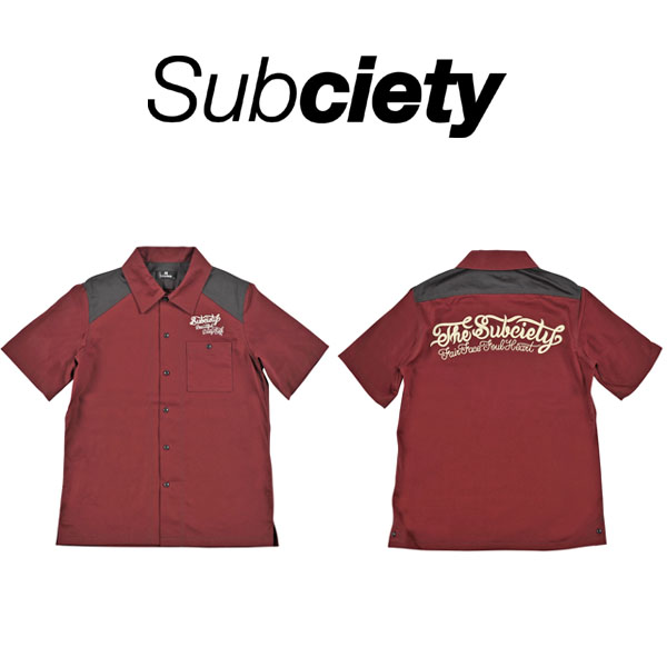 SALE/20%off?SUBCIETY????????/WORK SHIRT S/S 