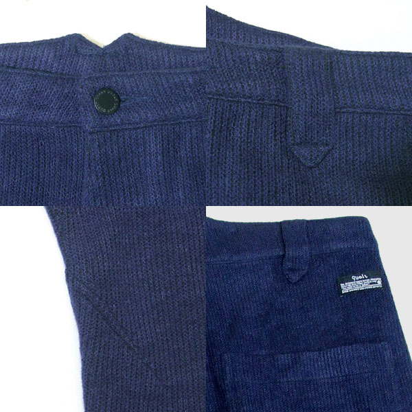 SALE/50%off?quolt?????/CROPPED KNIT PANTS