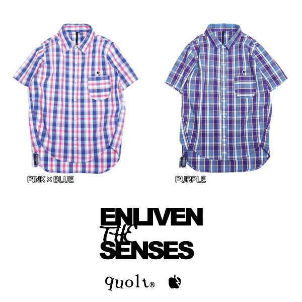 SALE/20%off?quolt?????/BALLOON CHECK SHIRTS