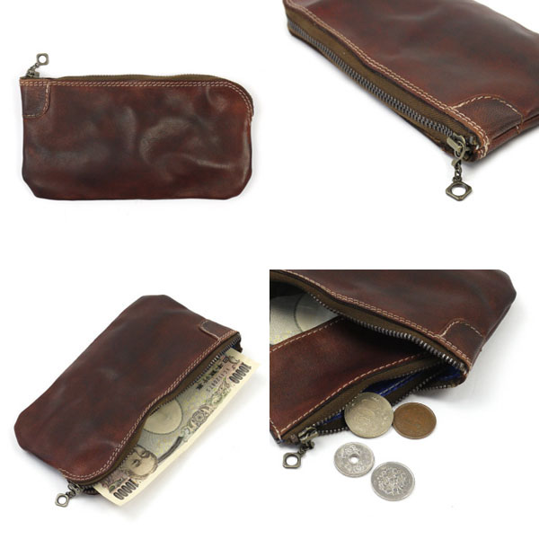 SALE/20%off?UNTOLD?LEATHER BANKMAN WALLET