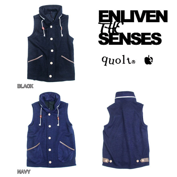 ?quolt?????/CAVE KNIT VEST