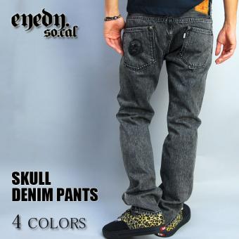 ?eyedy??????/SKULL DENIM PANTS