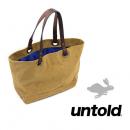 ?UNTOLD?CANVASLEATHER POSTMAN TOTE