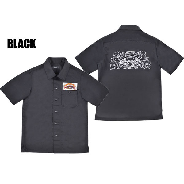 ?Ninemicrophones/????????????WORK SHIRT S/S -Eagl