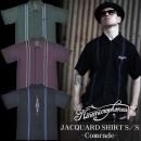 ?Ninemicrophones/????????????JACQUARD SHIRT S/S -