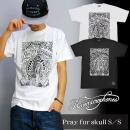 ?Ninemicrophones/????????????Pray for skull S/S T