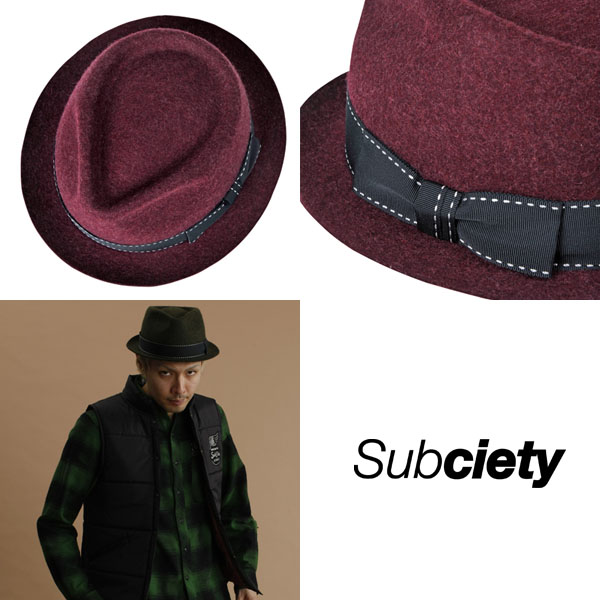 ?Subciety/????????FELT HAT