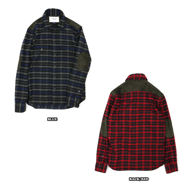 ?UNTOLD???????/FLANNEL CHECK LS WORK SHIRTS