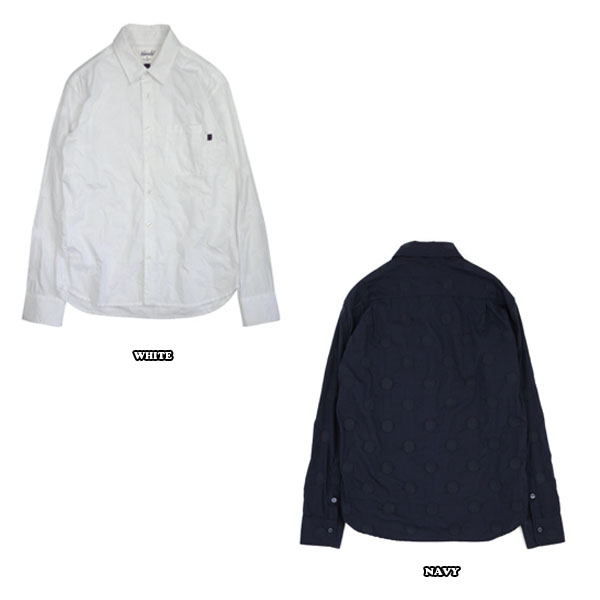 ?UNTOLD???????/50S BROAD DOT LS SHIRTS 