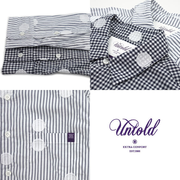 ?UNTOLD???????/MB DOT LS SHIRTS 