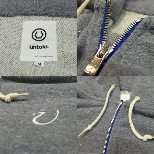 ?UNTOLD???????/TRIMIX FOODIE FULL ZIP