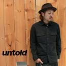 ?UNTOLD???????/FLANNEL L/S DOT SHIRTS