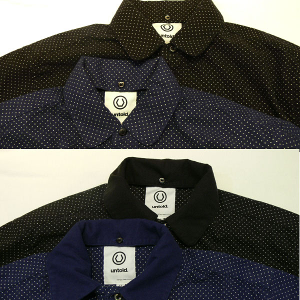 ?UNTOLD???????/FLANNEL L/S DOT SHIRTS