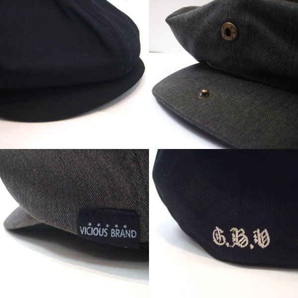 ?VICIOUS BRAND??????????/8 PANEL CASQUETTE