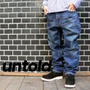 SALE/50%off?UNTOLD?UNTOLD/DAMAGED 5POCKET DENIM