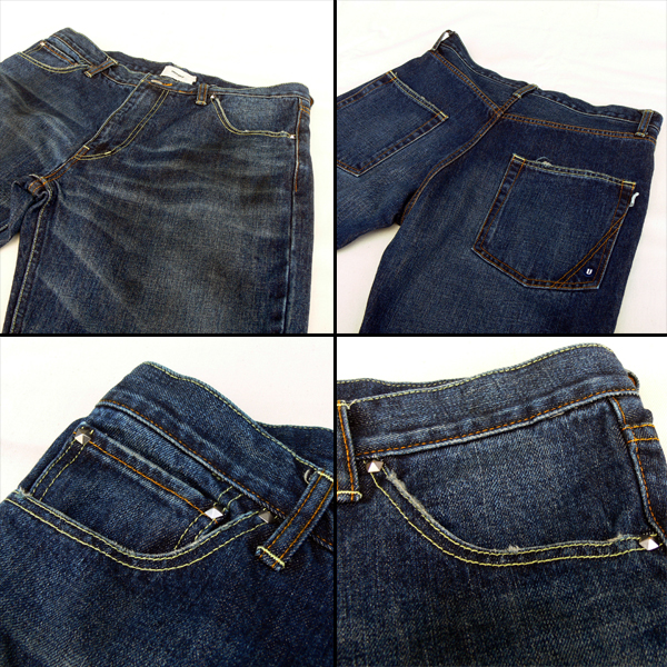 SALE/50%off?UNTOLD?UNTOLD/DAMAGED 5POCKET DENIM