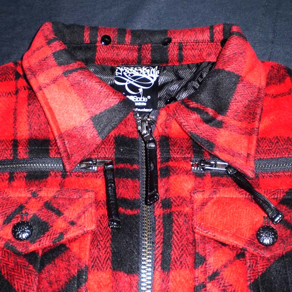 ?R8 SPIDE???????????/BOA CHECK JACKET