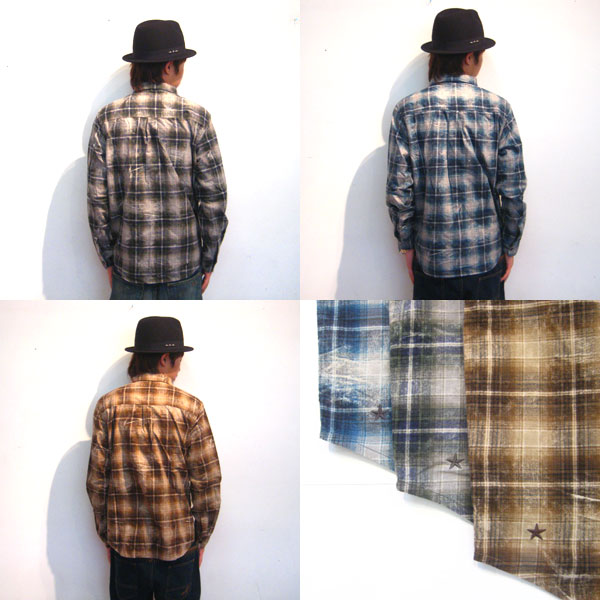 ?VICIOUS BRAND??????????/DAMAGED TARTAN CHECK