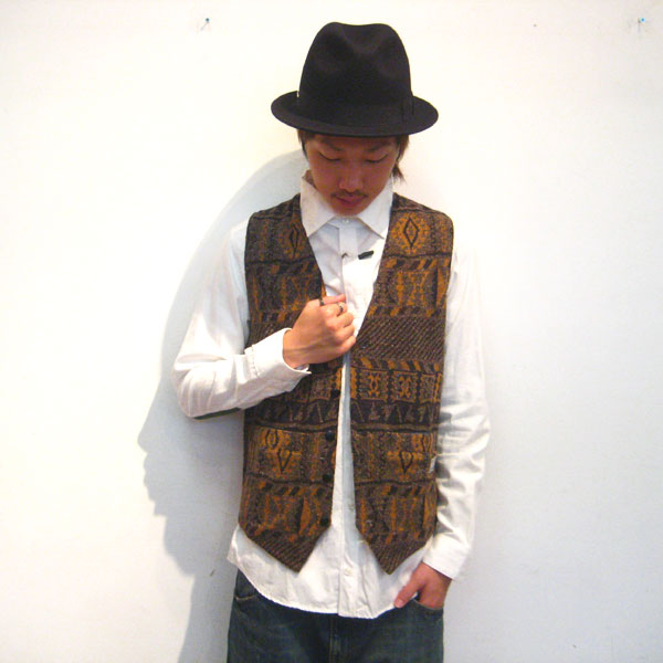 ?SACRIFICE????????/NATIVE JACQUARD VEST