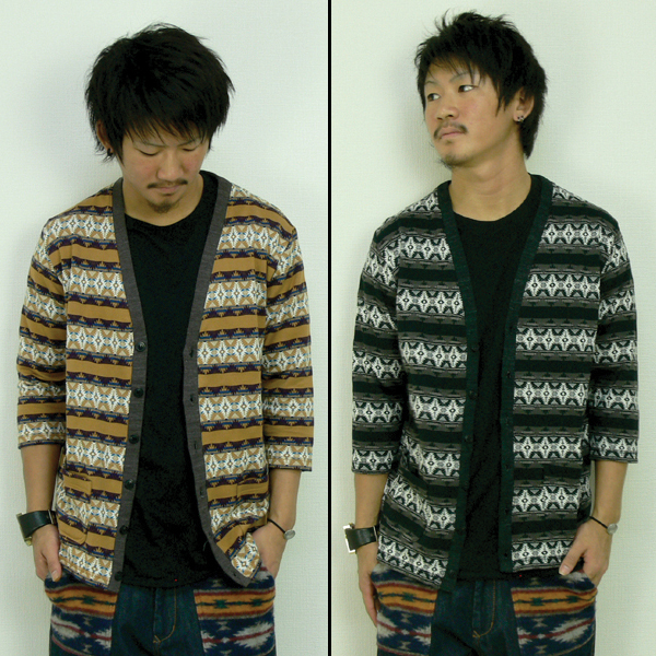 ?SACRIFICE????????/NATIVE BORDER CARDIGAN