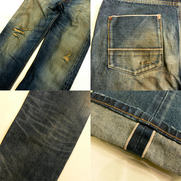 SALE/50%off?SACRIFICE?SELVEDGE DENIM PANTS