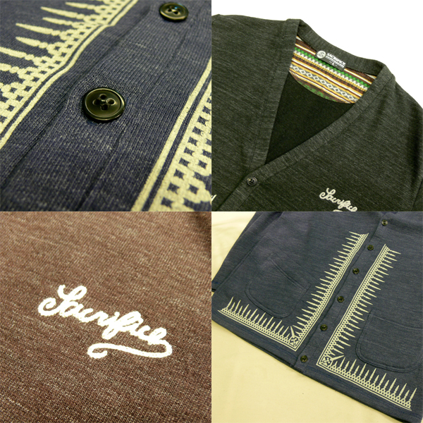 ?SACRIFICE????????/NATIVE PRINT CARDIGAN